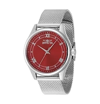 Invicta Women's 48488 Celestial Quartz 3 Hand Red Dial Watch