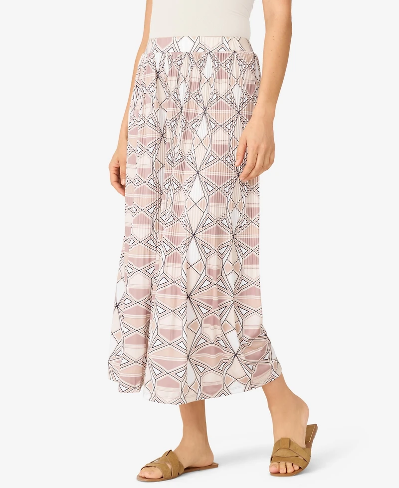 Cable & Gauge Women's Wide Leg Crop Pant