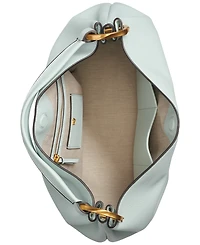 Donna Karan New York Glenwood Leather Shoulder with Tassel Detail
