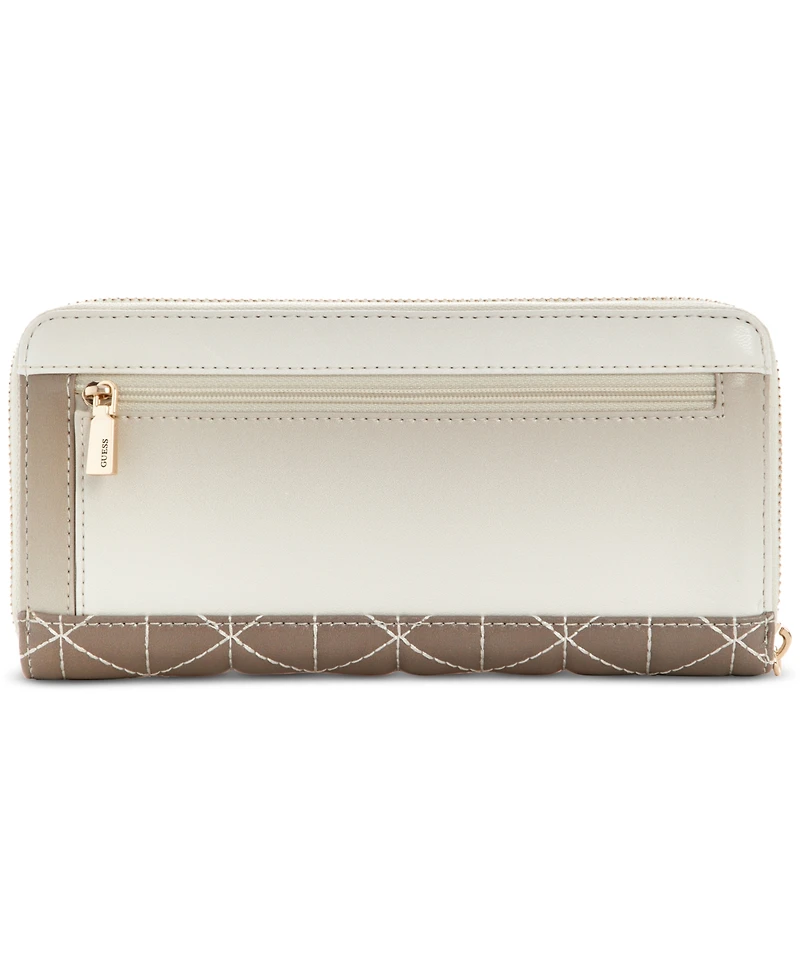 Guess Kori Large Zip Around Wristlet