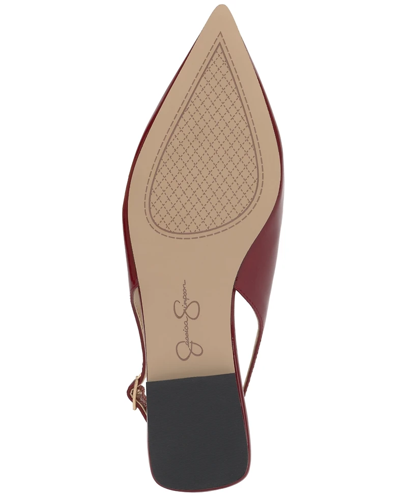 Jessica Simpson Women's Mezzah Slingback Flat Mules