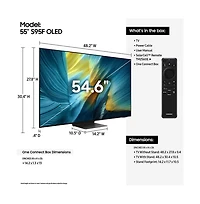 55" Class Oled 4K S95F Vision Ai Smart Tv (2025) - QN55S95FAFXZA