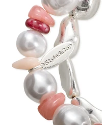 Style & Co 2-Pc. Imitation Pearl & Bead Stretch Bracelet Set, Macy's Exclusive