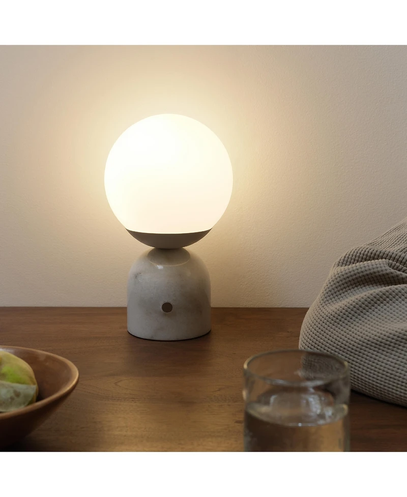Mila Marble Led Table Lamp Bundle (10")