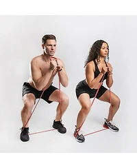 NonZero Gravity 100% Latex-Free Organic Rubber Power Resistance Bands - 20lbs (Pair of 2)