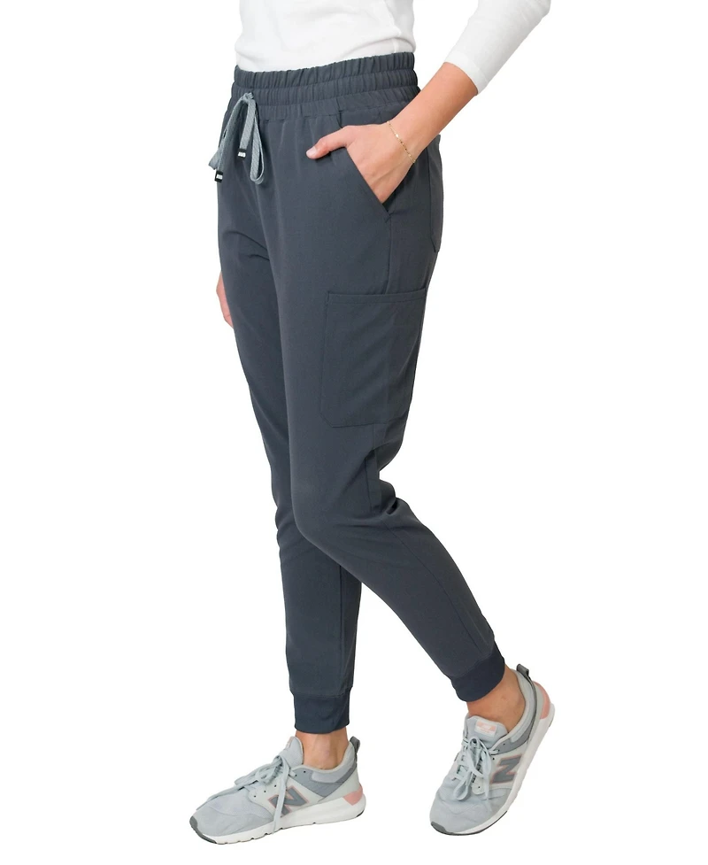 Medgear Madison Women's Mid-rise Slim Jogger Scrub Pant