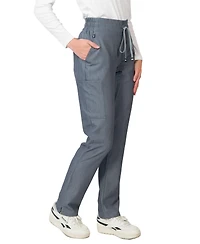 Medgear Women's Ariana Mid-rise Slim Straight Scrub Pant