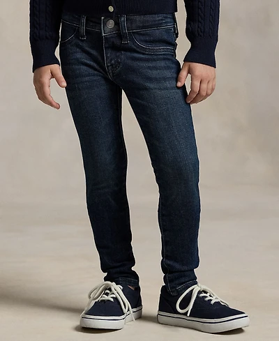 Polo Ralph Lauren Toddler and Little Girls Aubrie Denim Leggings