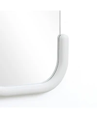 LuxenHome White C-Frame Accent and Vanity Wall Mirror