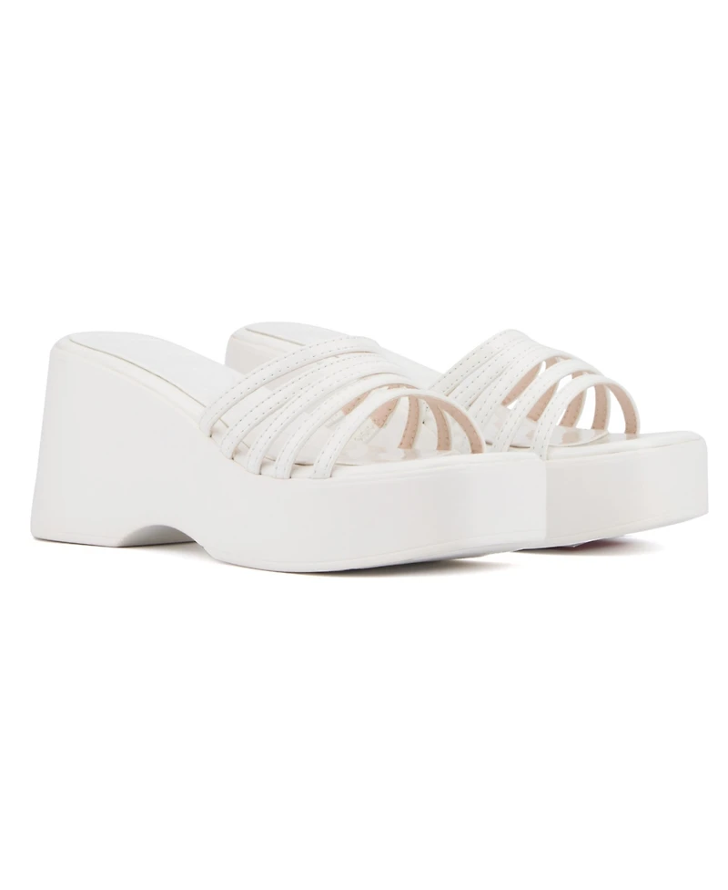 Olivia Miller Women's Dreamer Wedge Sandal