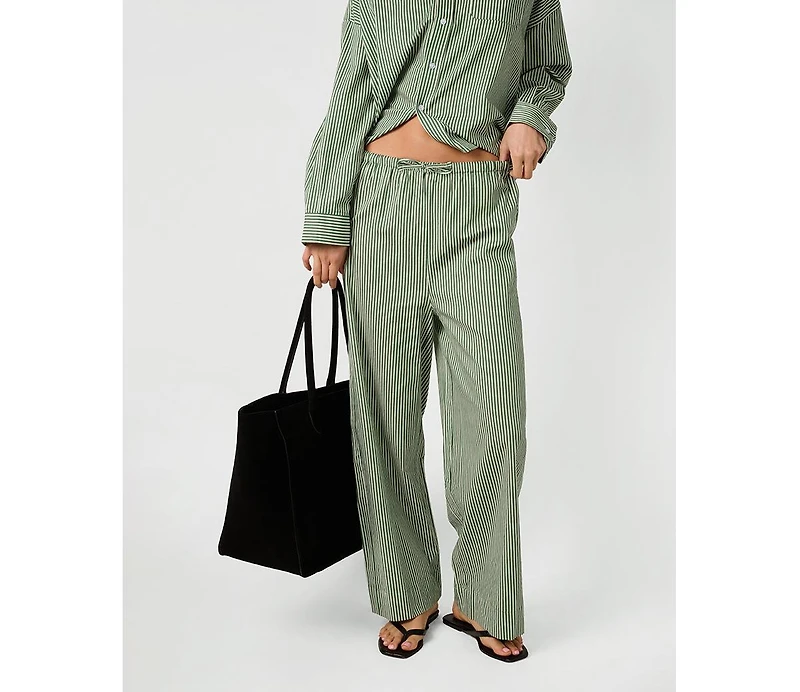 WeWoreWhat Women's Tie Waist Pant