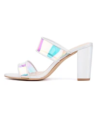 Fashion To Figure Women's Berlynne Block Heel Sandal - Wide Width
