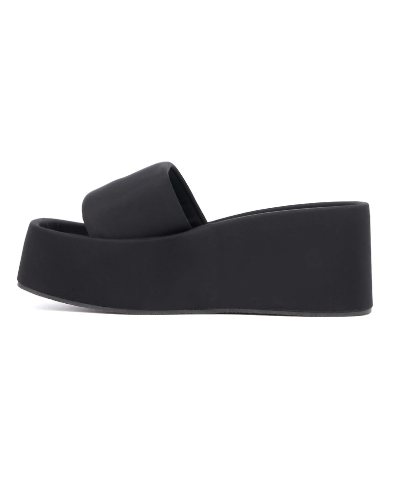 Olivia Miller Women's Uproar Wedge Sandal