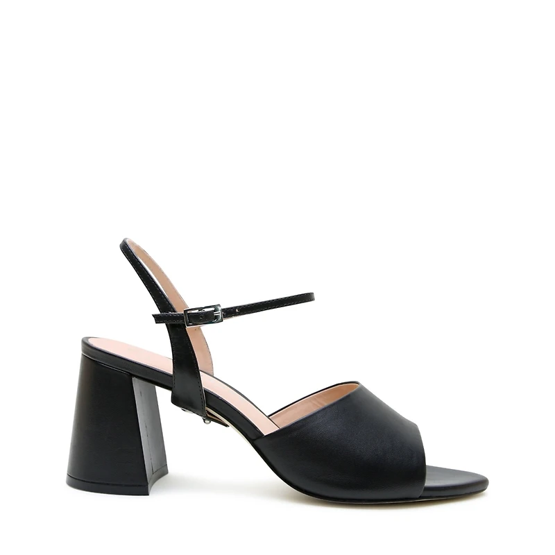 Alterre Women's Black Amal Customizable Point Sandal