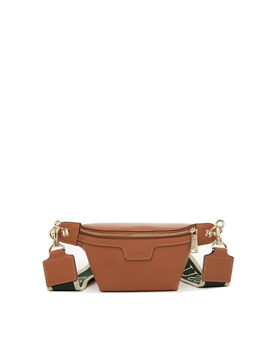 Susu Chest Sling Bag Shoulder Sling Bag Little Brown Bag Leather Crossbody Sling Bag