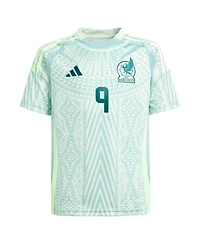 Adidas Big Boys and Girls Raul Jimenez Green Mexico National Team 2024 Away Replica Player Jersey