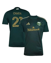 Adidas Men's Diego Chara Green Portland Timbers 2025 Forever Gold Replica Player Jersey