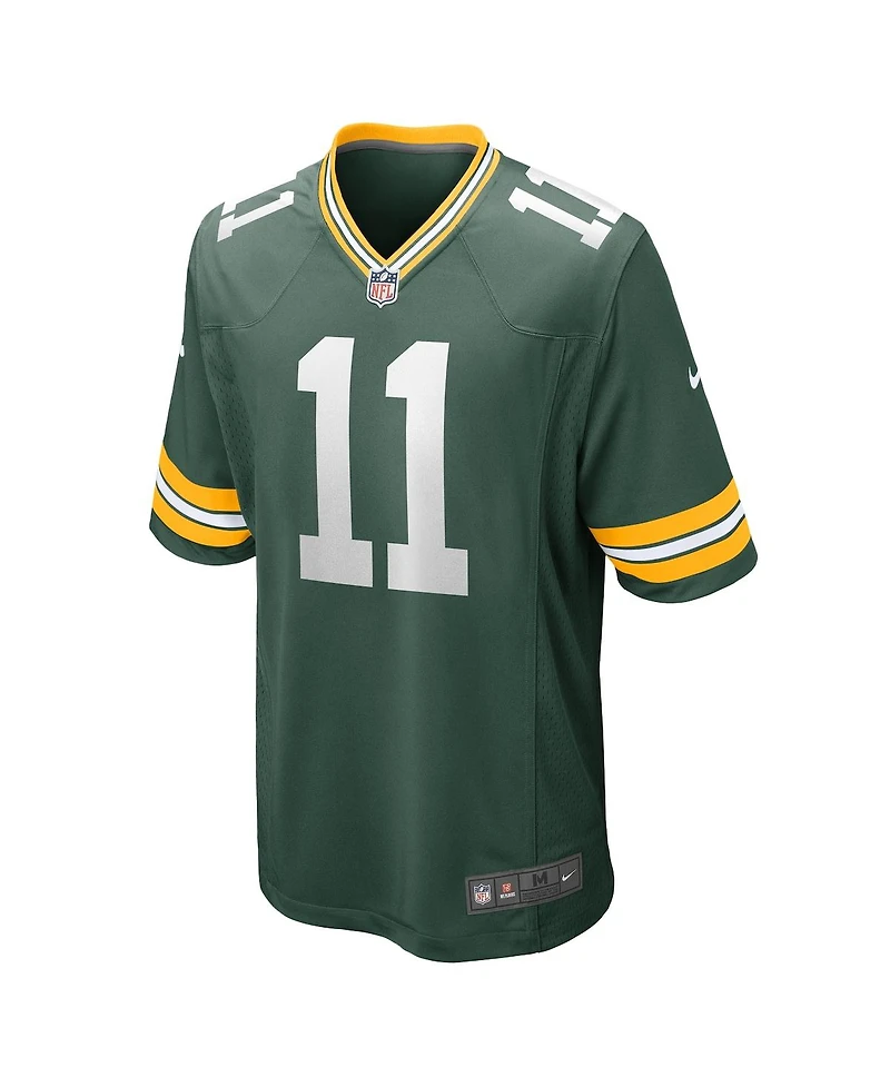 Nike Men's Jayden Reed Green Bay Packers Game Jersey