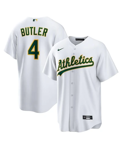 Nike Men's Lawrence Butler White Athletics Home Replica Jersey