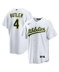 Nike Men's Lawrence Butler White Athletics Home Replica Jersey