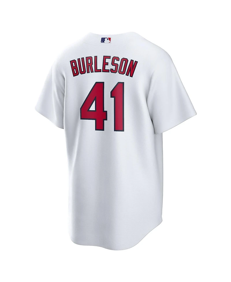 Nike Men's Alec Burleson White St. Louis Cardinals Home Replica Jersey