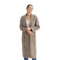 Labeca London Women Oversized Herringbone Coat