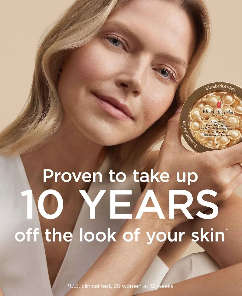 Elizabeth Arden Advanced Ceramide Capsules Daily Youth Restoring Serum, 90 pc.