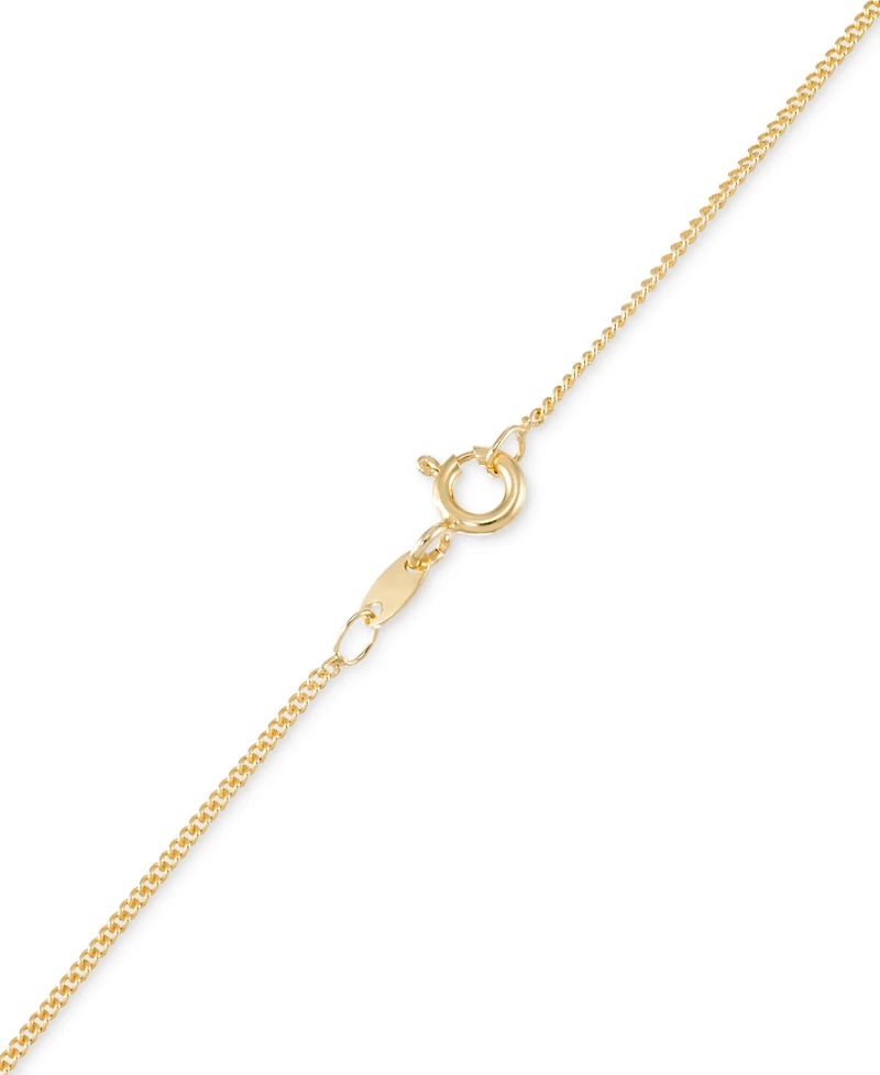 Marcasite (1/6 ct. t.w.) & Amber (1/10 ct. t.w.) Polygon Bee Pendant Necklace in 18k Gold Over Sterling Silver, 18"