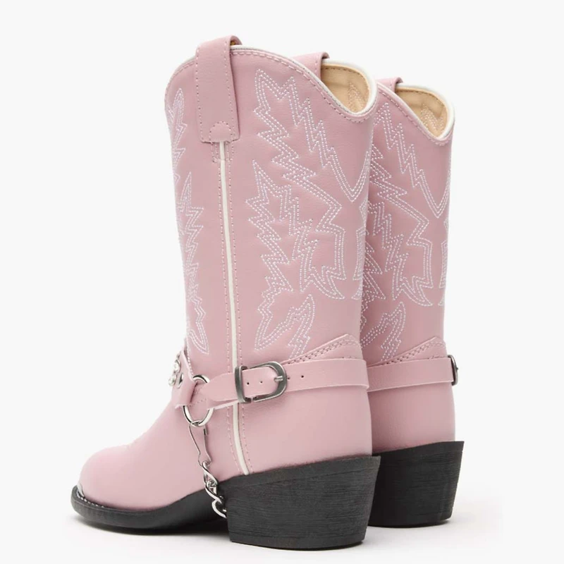 Durango Kids Lil' Pink Rhinestone Western Boot