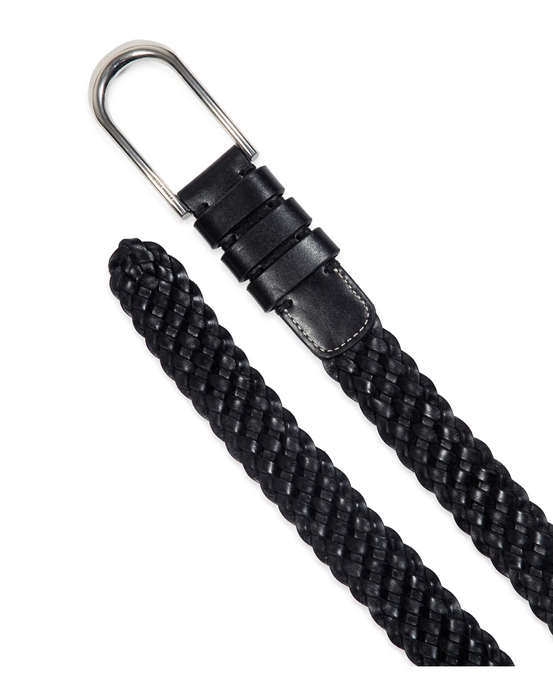 Michael Kors Women's 32mm Braided Leather Belt