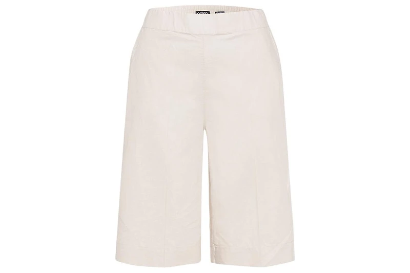 Olsen Women's Mona Fit Straight Cotton Linen Short