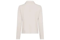 Olsen Women's Linen Mixed Media Jacket