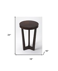 Contemporary Three-Leg Round End Table for Stylish Accent