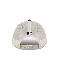 New Era Men's Light Beige/Olive Los Angeles Dodgers 2025 Armed Forces Day 9FORTY M-Crown A-Frame Adjustable Hat