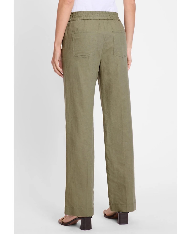 Olsen Women's Anna Fit Wide Leg Pull-On Pants