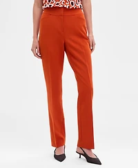 Tahari Asl Women's Mid-Rise Bell-Bottom Pants