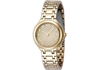 Invicta Women's Wildflower Quartz 3 Hand Gold Dial Watch