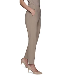 Karl Lagerfeld Paris Women's Seam-Detail Ankle Pants