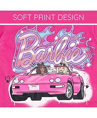 Barbie Toddler Girls T-Shirt and Bike Shorts Outfit Set