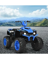 12V Kids Ride on Atv with Led lights and Treaded Tires