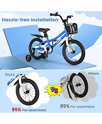 16 Inch Kids Bike with Removable Training Wheels
