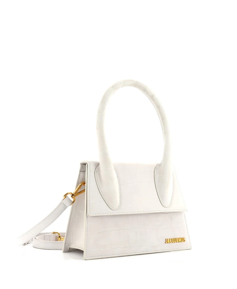 Pre-Owned Jacquemus Large Le Grand Chiquito Bag Embossed Suede