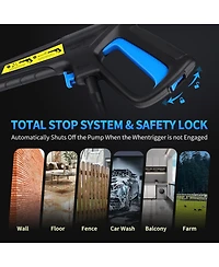 4500 Psi 2.0 Gpm Electric Pressure Washer with Foam Cannon & Hose Reel