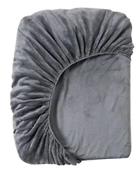 Linery Co. Soft Plush Velvet Single Fitted Sheet