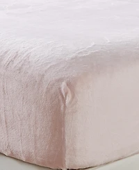 Linery & Co. Soft Plush Velvet Single Fitted Sheet