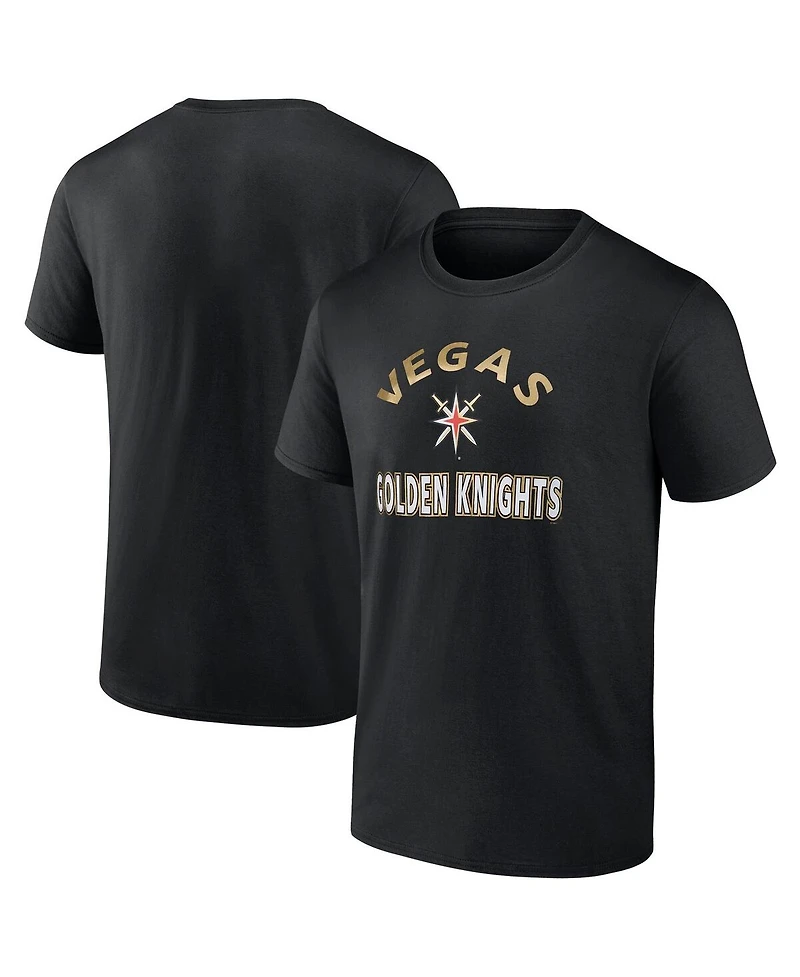 Fanatics Men's Black Vegas Golden Knights Humble T-Shirt