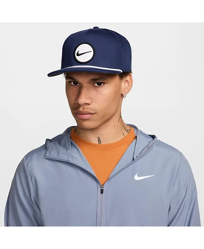 Nike Men's and Women's Navy Retro Pro Performance Snapback Hat