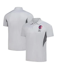Adidas Men's Silver St. Louis City Sc 2025 Training Polo Shirt