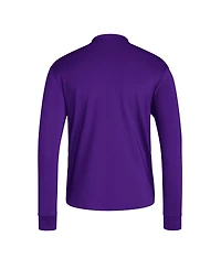 Adidas Men's Purple Washington Huskies Dugout Pullover Sweatshirt