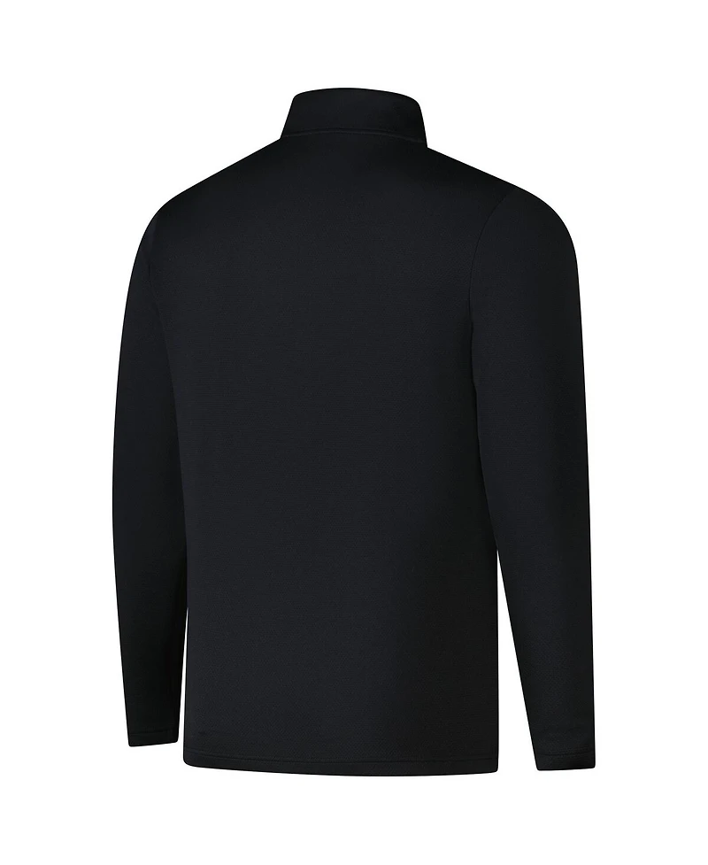 Nike Men's Black Wm Phoenix Open Victory Performance Half-Zip Pullover